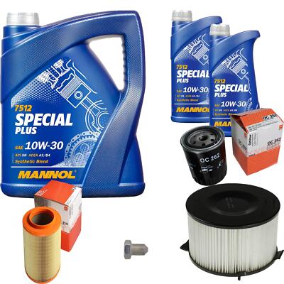 MAHLE Inspektionspaket 7 L MANNOL Special Plus 10W-30 für VW Transporter IV