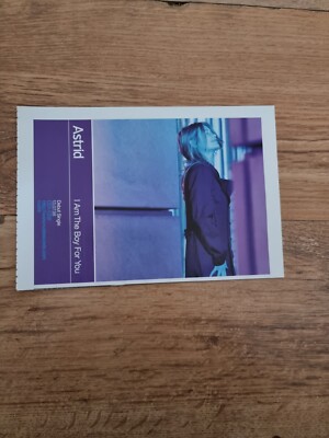TNEWM57 ADVERT 5X8 ASTRID: 'I AM THE BOY FOR YOU' SINGLE