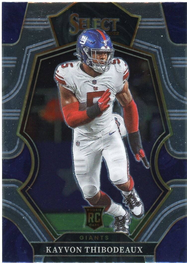 Kayvon Thibodeaux Rookie 2022 Panini Select Premier #175 New York Giants Card