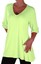 Womens-Fashion-3-4-Sleeve-V-Neck-Plain-Long-Casual-Plus-Size-Blouse-Tunic-Top