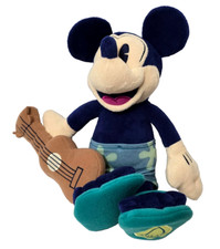 Disney World Aulani Plush Toy Mickey Mouse Stuffed Animal Hawaiian Resort Spa