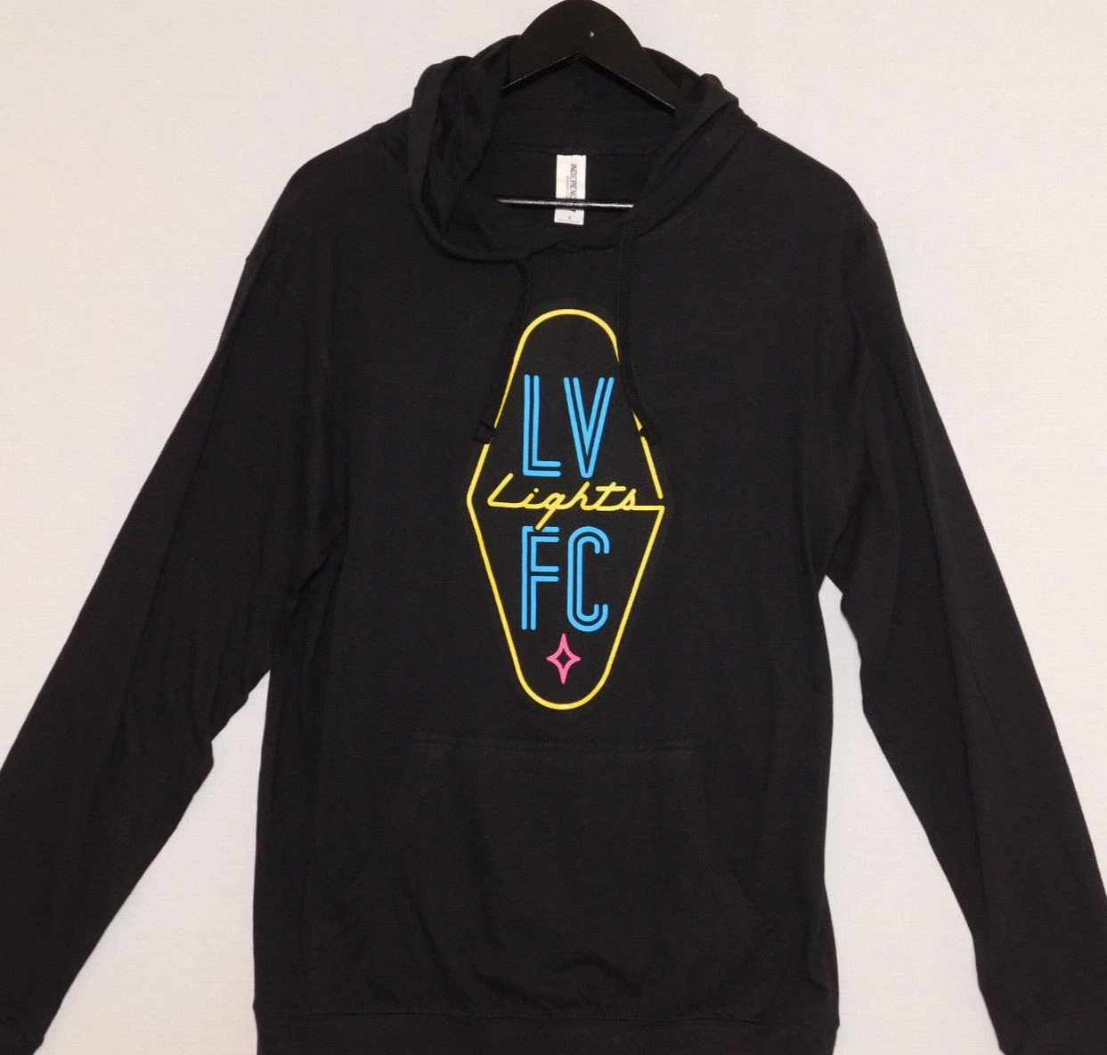 LOUIS VUITTON（LV） Felpa con cappuccio leggera LAS VEGAS LIGHTS LV FC USL calcio allenamento calcio s