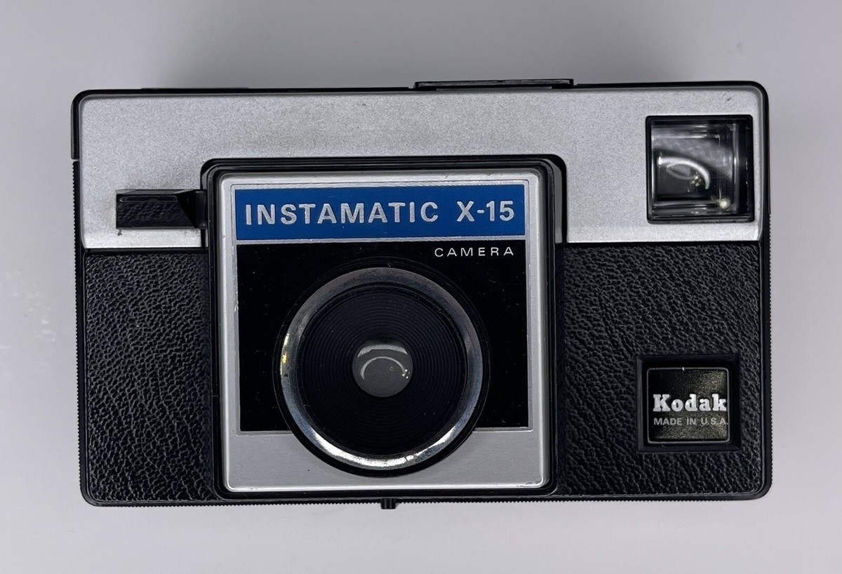 Kodak Camera INSTAMATIC X-15 Point and Shoot 126 Film Camera | eBay