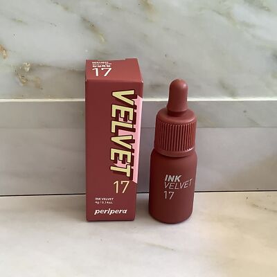 Peripera Ink Velvet Lip Tint #17 Rosy Nude NIB Exp 12/25
