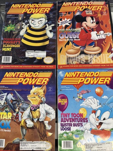 Nintendo Power Magazin Band 44 45 46 47 Konvolut Poster