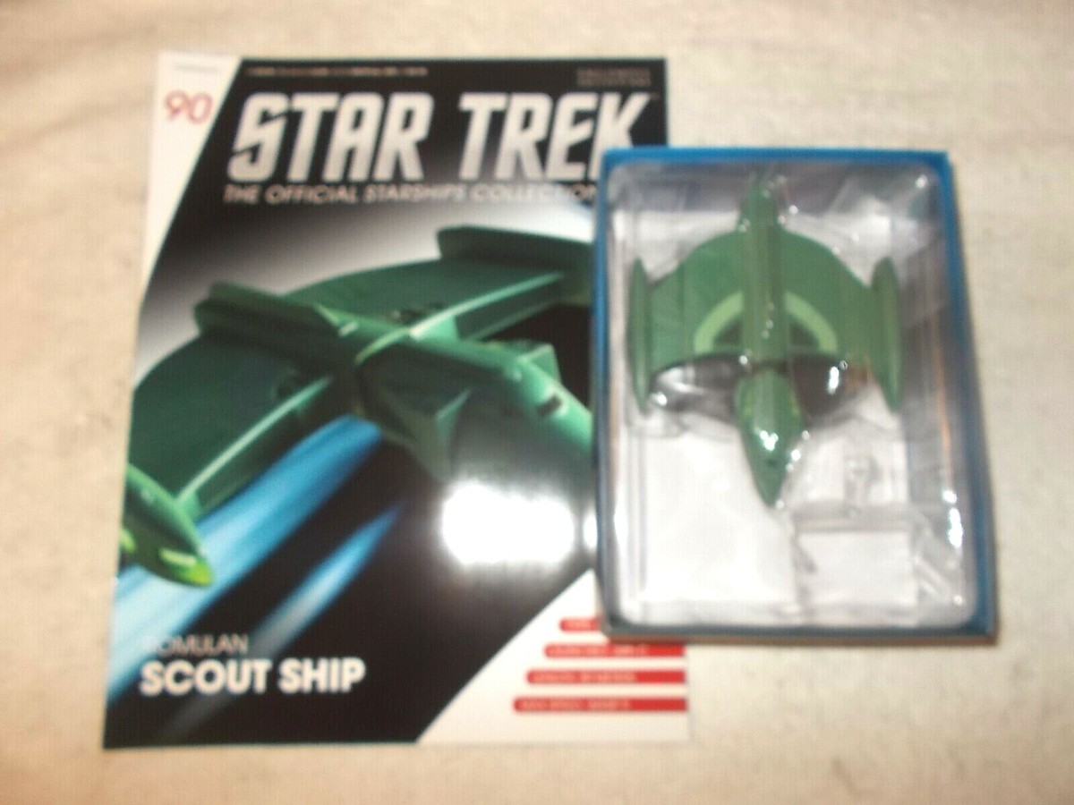 Star Trek Starships Collection #90 Romulan Scoutship Scout Ship | eBay