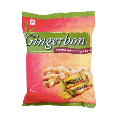 GINGERBON Ginger Candy 125g x 3pcs Soft Jelly Permen Jahe Original