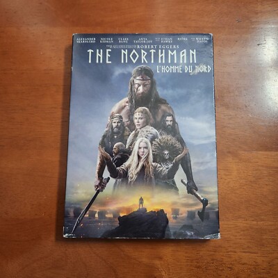 The Northman (DVD, 2022) W/Slipcover - Bilingual - Skarsgard/Kidman/Hawke/Dafoe