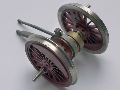 Accucraft BR 45 Radsatz, neu - DB Class 45 Driver, with and w/o Eccentrics, new