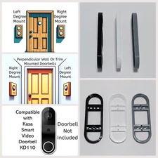 Kasa Smart Video Doorbell KD110 Compatible Angle Flush Mount