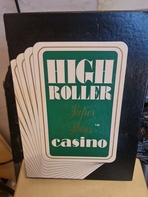 259.  High Roller Super Skins Casino Vintage Kartenspiel 1992 Neu