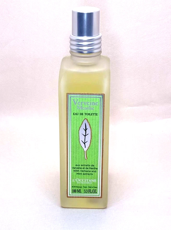 L'Occitane Verveine Menthe EDT 100ml 3,3oz Rare Discontinued Full Boxed - Bild 2 von 4