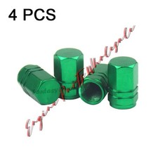 4pcs Alloy Tire Valve Air Dust Cover Stem Schrader Caps Wheel Car Truck Suv Bike