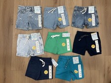 Cat  Jack Baby Boy Shorts Lot Size 12M Multicolor Cotton Blend Summer