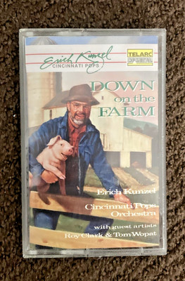 Erich Kunzel Cincinnati Pops - Down on The Farm cassette HTF!