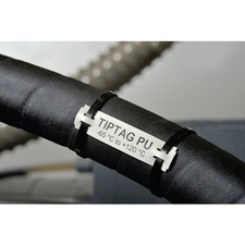 HellermannTyton 556-25012 TTAGPU11X65WH-PUR-WH 190 ID Tags