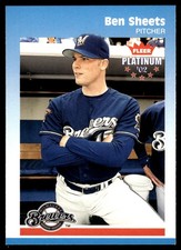 Ben Sheets 2002 Fleer Platinum #246 Brewers MLB READ FREE SHIPPING AutographDen