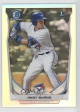 2014 Bowman Chrome Prospects Refractor 366/500 Andy Burns #BCP22 0n7