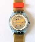 1991 Swatch Automatic - SAN100 - Blue Matic - New