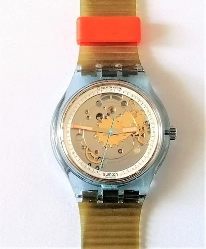 Swatch Automatic 1991 - SAN100 - BLUE MATIC - New