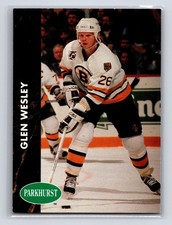 1991-92 Parkhurst #5 Glen Wesley Boston Bruins Hockey Card