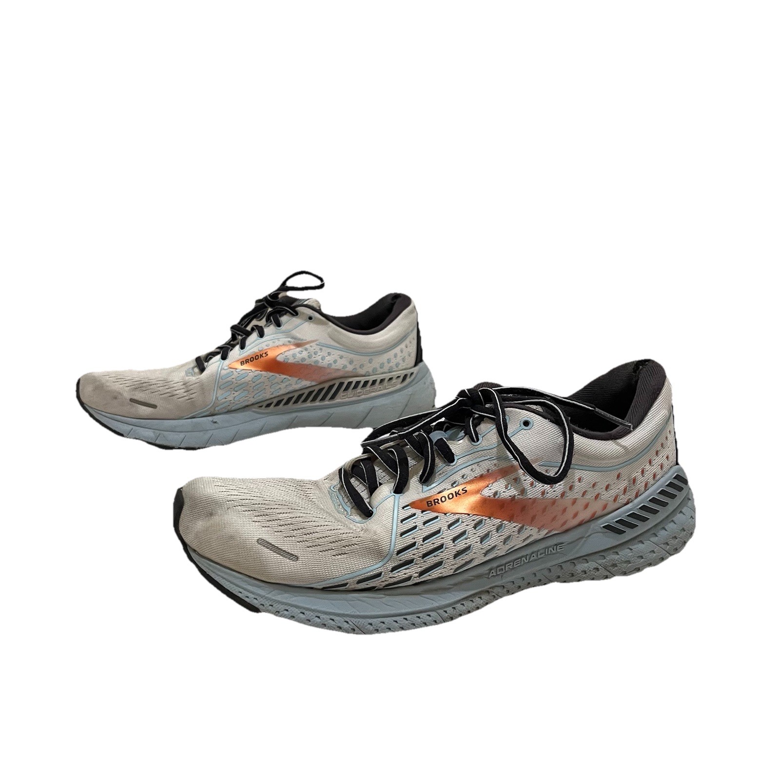 Brooks Adrenaline GTS 21 Women's Running Shoes Size 11 B (Medium) White Blue