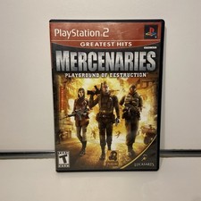 Mercenaries PS2 CIB W/ Manual - PlayStation 2