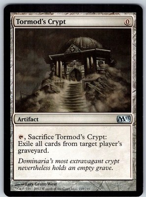 Tormod's Crypt MTG U Magic 2013 (M13) 219 NM