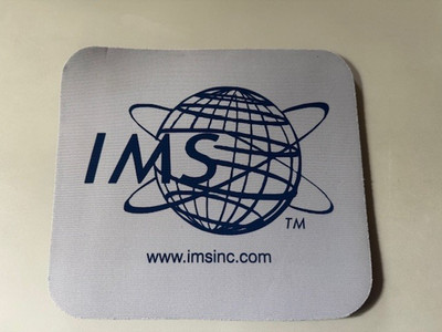 IMS  Mauspad Mousepad Reklame Werbung Mausunterlage Vintage Sammler IT