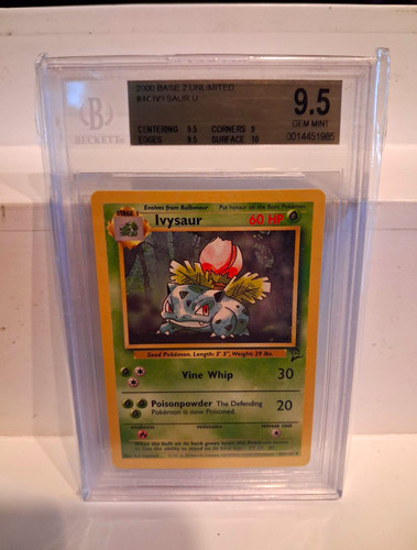 Ivysaur graded BGS 9.5 for sale on eBay