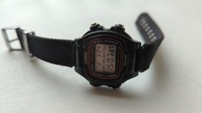 Vintage 1980’s CASIO W-726 Digital Watch c 1986 with webbing strap Retro