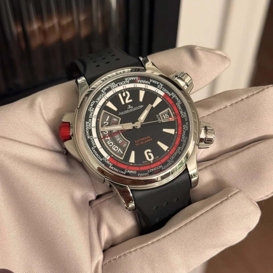 "Novo Serviço de Fábrica" Jaeger LeCoultre Master Compressor Alarme Extremo 46mm - Imagem 2 de 4