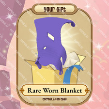 Animal Jam Classic AJC  Leap Year Rare Worn Blanket READ DESCRIPTION 