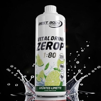 Best Body Nutrition Low Carb Vital Drink Mineraldrink Getränkesirup 1 Ltr  Fl.