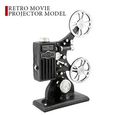 Retro Vintage Movie Projector Model For Shop Window Home Living Room DecoratioIS