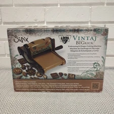 Sizzix Vintaj Big Kick Die Cut Embossing Machine Jewelry Scrapbook NIB