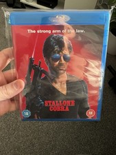 Cobra (Blu-ray, 1986) LIKE NEW RARE OOP ORIGINAL UK RELEASE SYLVESTER STALLONE