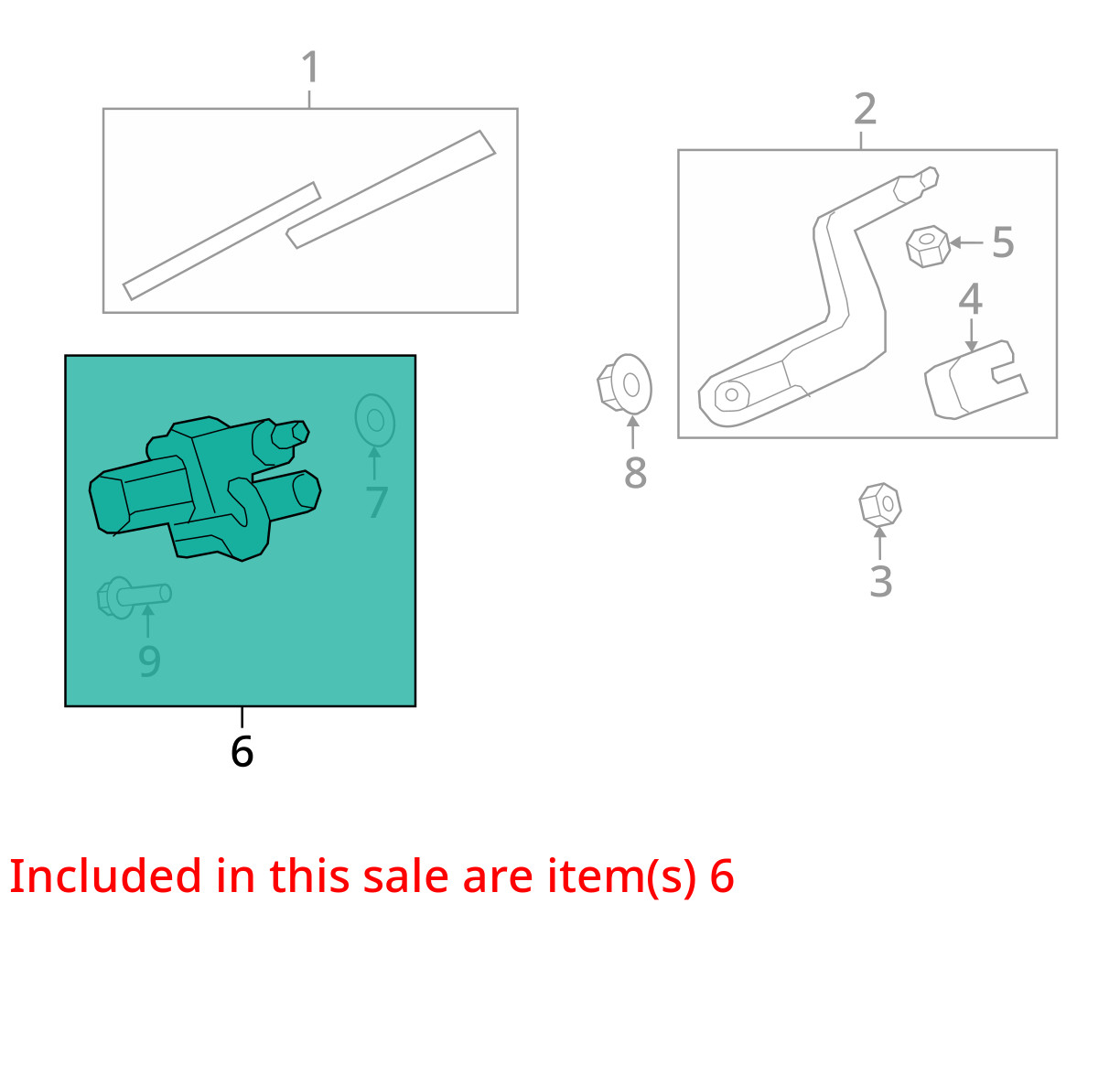 2013 GMC Acadia Rear Wiper Motor OEM 77K Miles - LKQ410969515