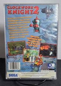 Clockwork Knight 2 (Sega Saturn, 1995) w/Manual, Case, Registration (READ)