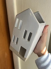 Ceramic Tealight House NWT - SET OF 2