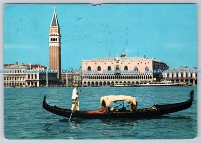L341491 Venezia S Marcus Dock und Gondel Ardo P Marzari 1963