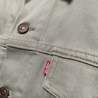 Vintage 1990s Levis 941B (1960s) Big E Pique Twill Trucker Jacket