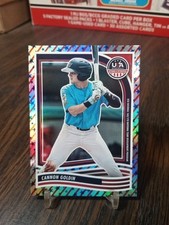 2024 Panini USA Stars & Stripes Cannon Goldin Red White & Blue SP 22/50