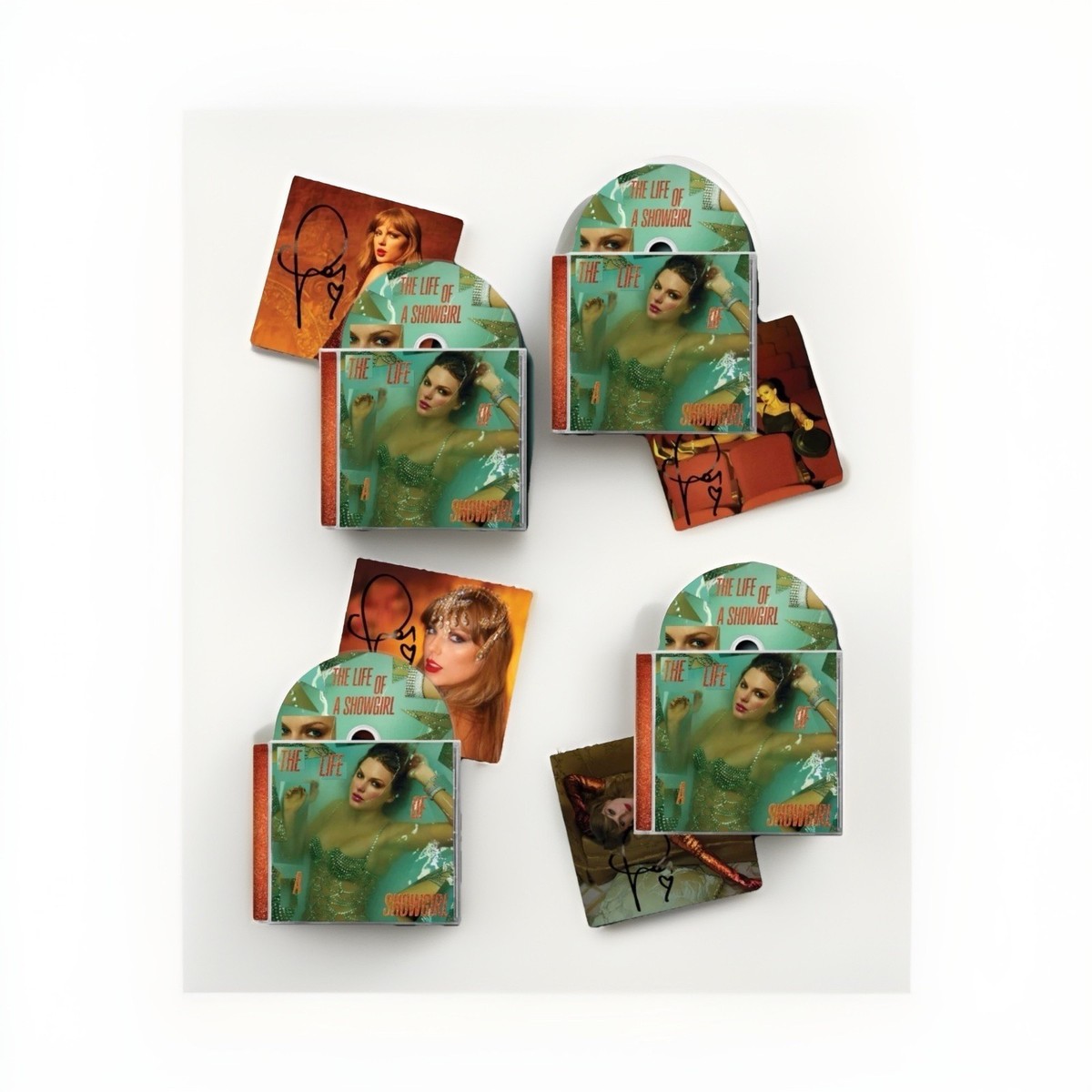 新品 tayor swift showgirl ボーナストラック入りCD 4枚 新品 tayor