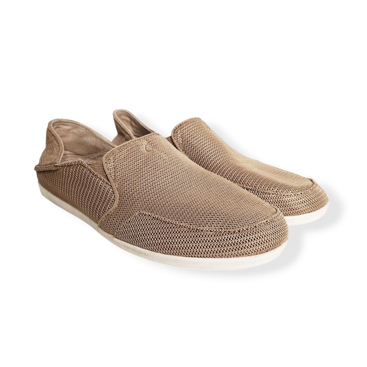 Olukai Waialua Mesh Tan Slip-On Women display picture 1