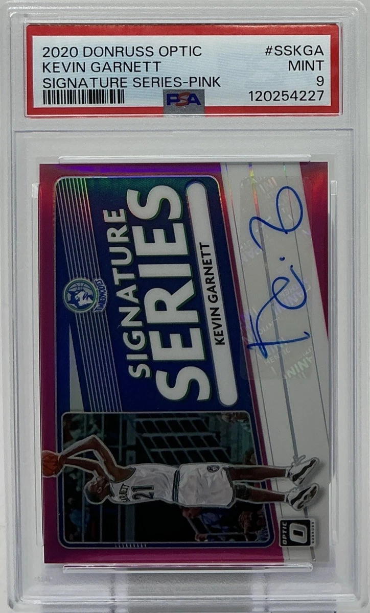 Kevin Garnett Basketball Autographed Sports Trading Cards