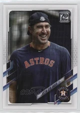2021 Topps Image Variation SP (Batting Practice) Justin Verlander #112