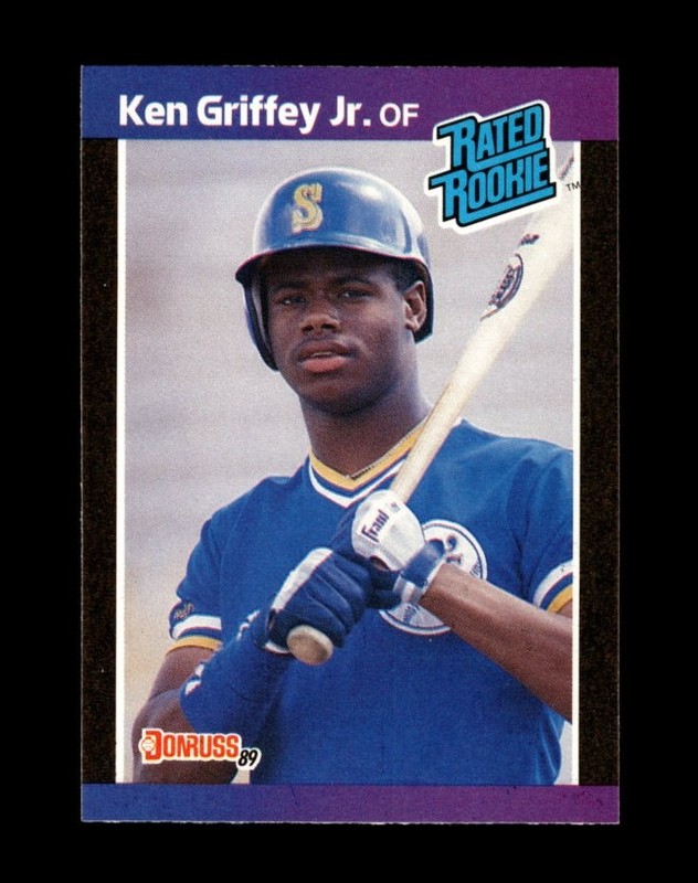 1989 Donruss Set-Break # 33 Ken Griffey Jr. RC NM-MT OR BETTER *GMCARDS*