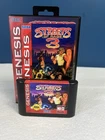 Sega GENESIS Authentic STREETS OF RAGE 3 Completed with NEW  Manual