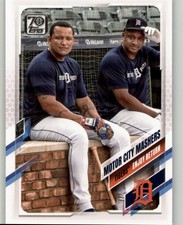 2021 Topps Motor City Mashers Miguel Cabrera Schoop #152 Detroit Tigers